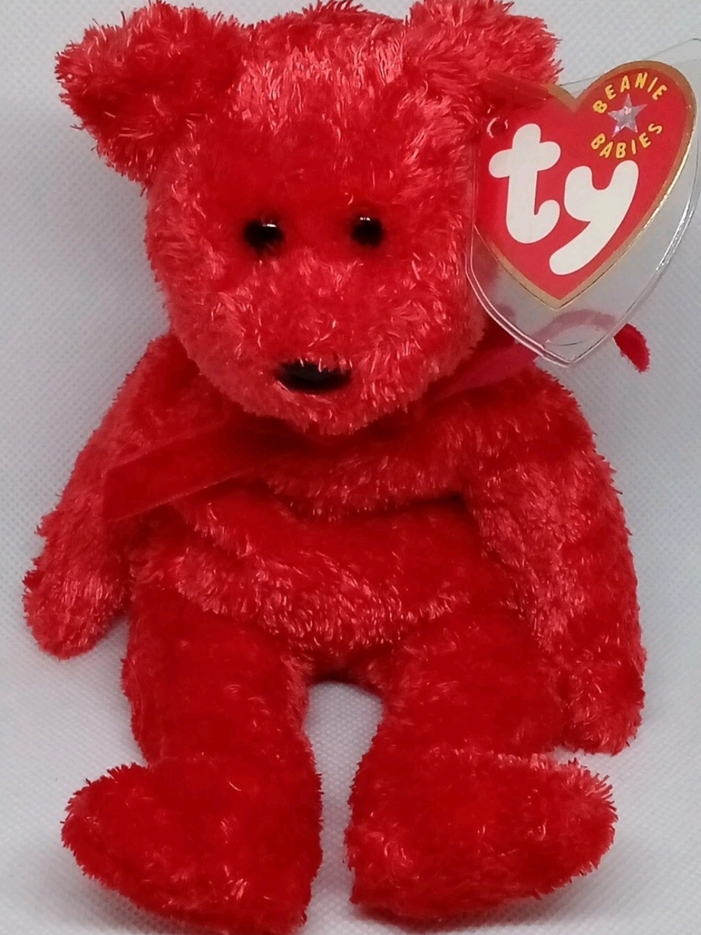 Ty Beanie Babies Sizzle The Bear- Plush Bear - Vintage